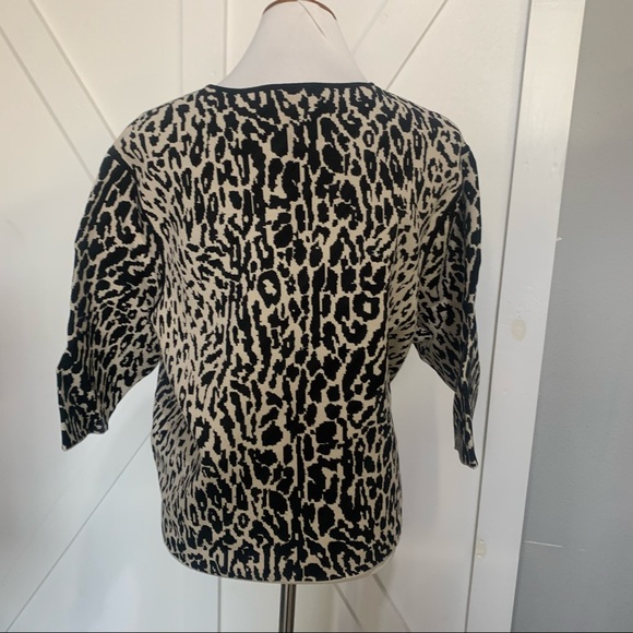 Ann Taylor leopard print sweater - Picture 7 of 13